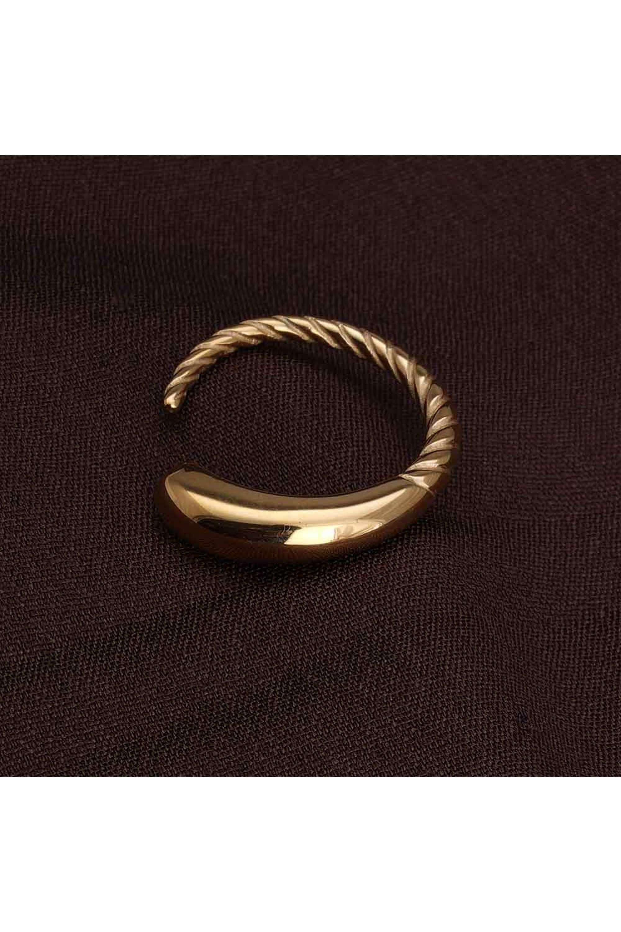French-Braid-Ring-for-Womens-(Size---One-Size)---Waterproof-&-Anti-Tarnish