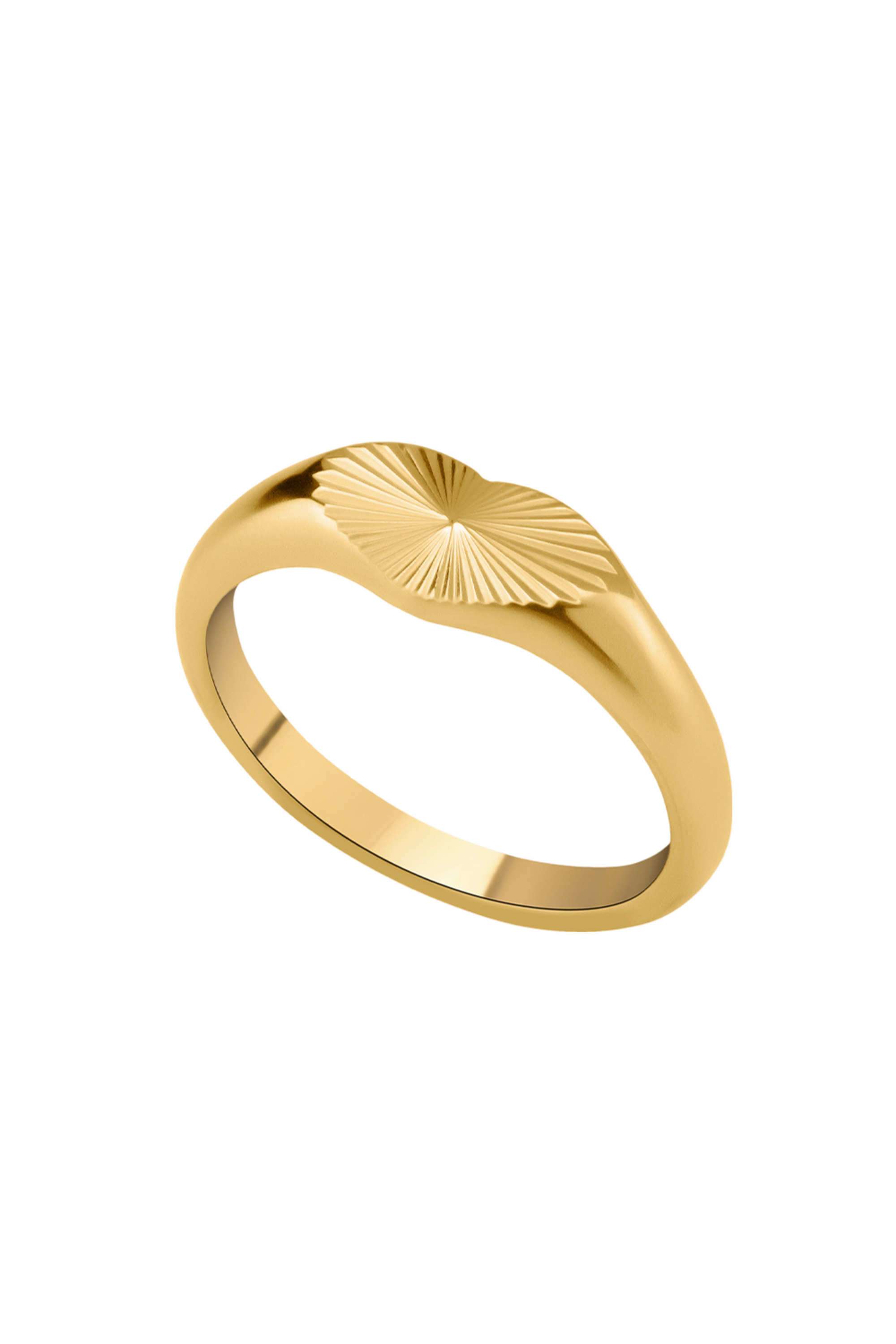Bold-Sunray-Heart-Ring-For-Womens-(Size---8)---Waterproof-&-Anti-Tarnish