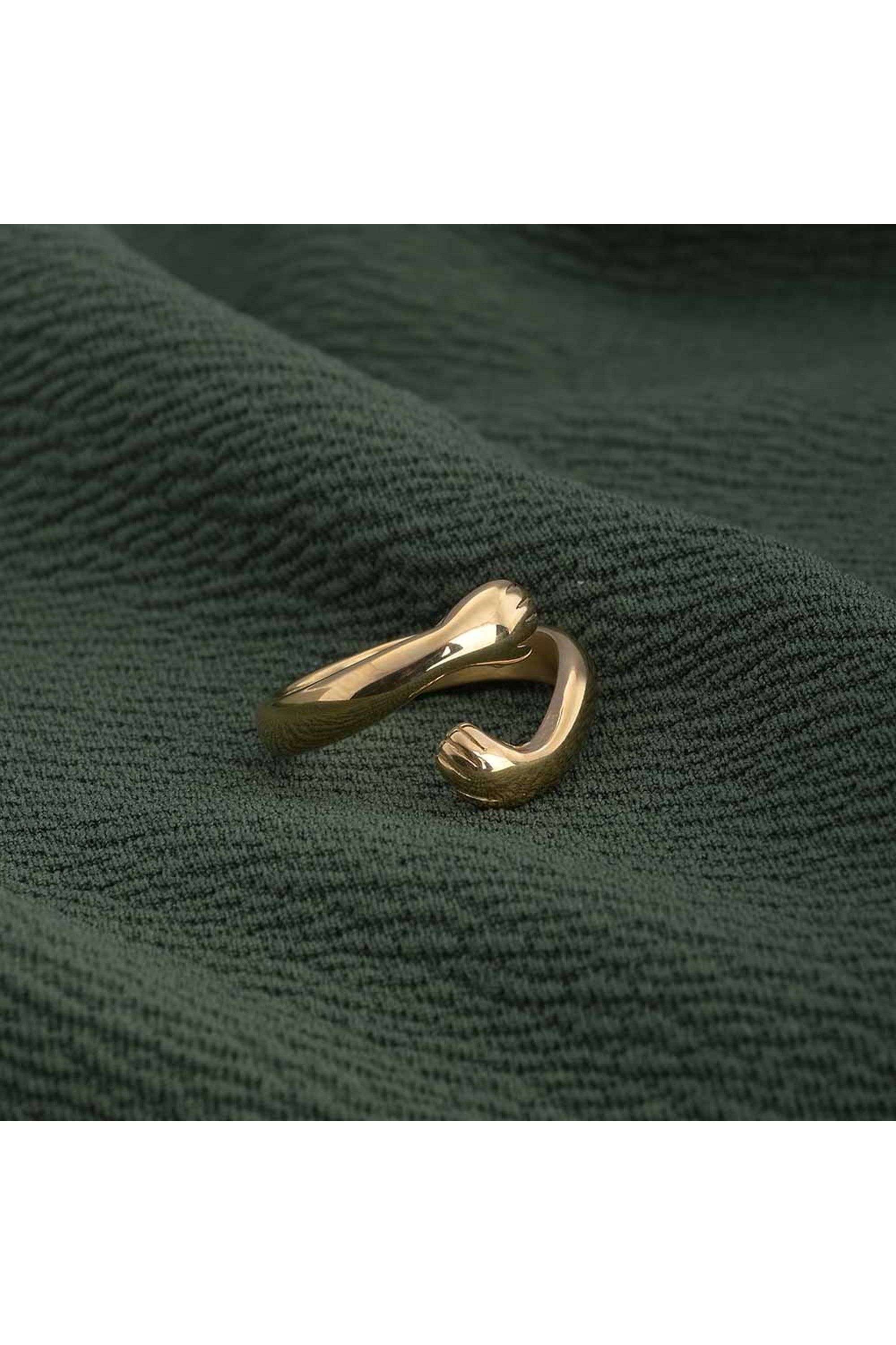 Love-Hug-Ring-for-Womens-(Size---8)---Waterproof-&-Anti-Tarnish