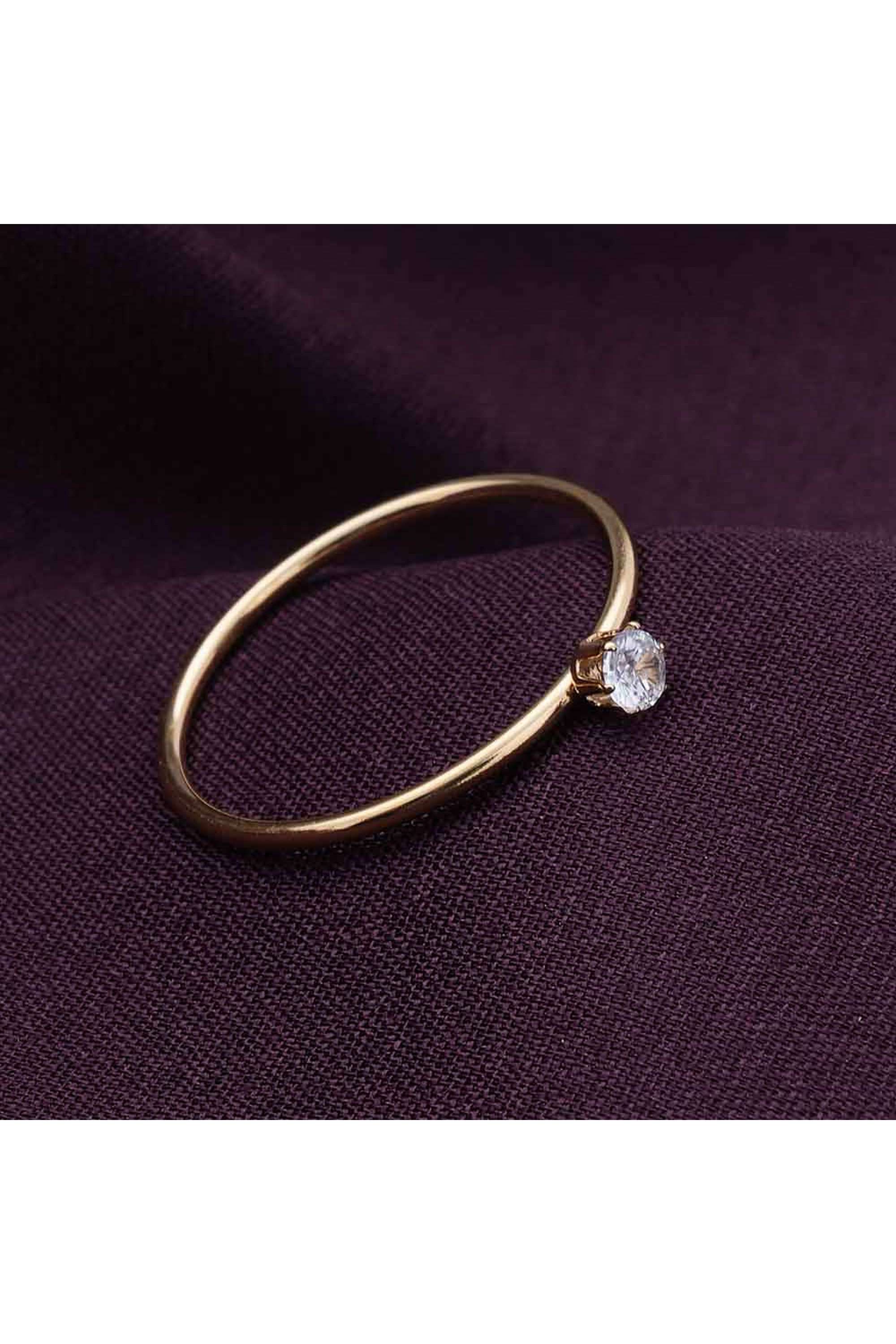 Dainty-Solitaire-Ring-for-Womens-(Size---8)---Waterproof-&-Anti-Tarnish