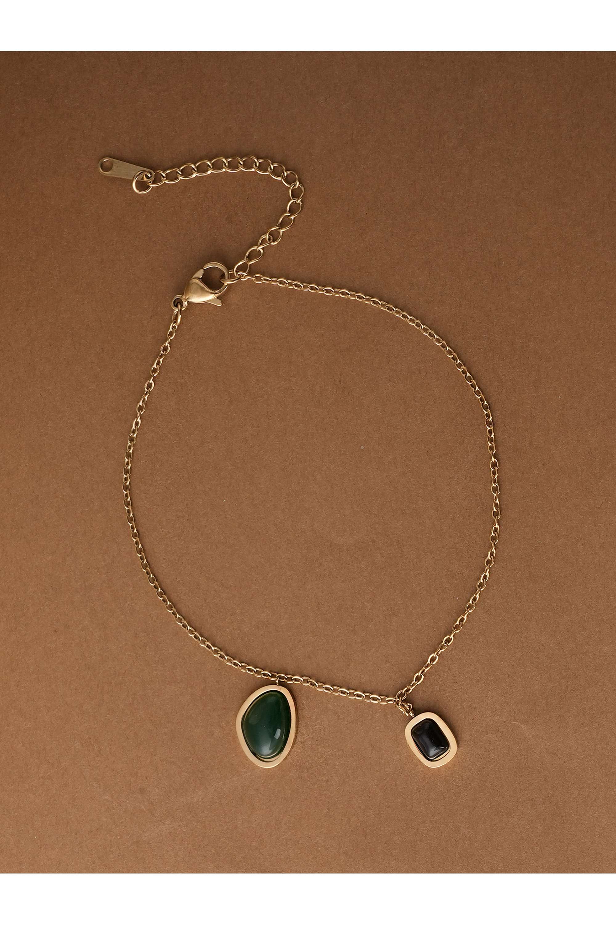 Emerald-Night-Anklet-for-Womens-Waterproof-&-Anti-Tarnish