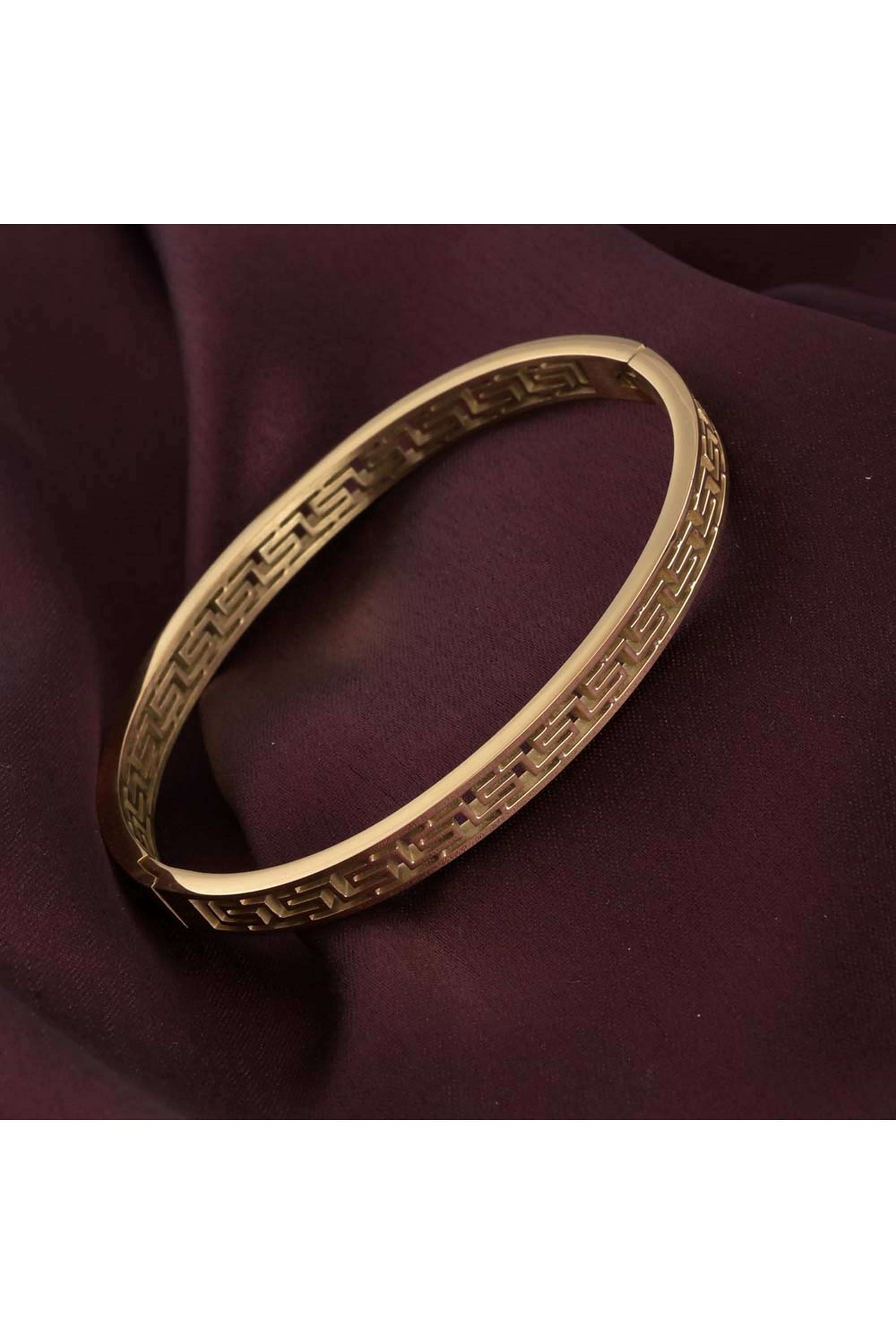 Gilded-Maze-Bracelet-for-Womens-Waterproof-&-Anti-Tarnish