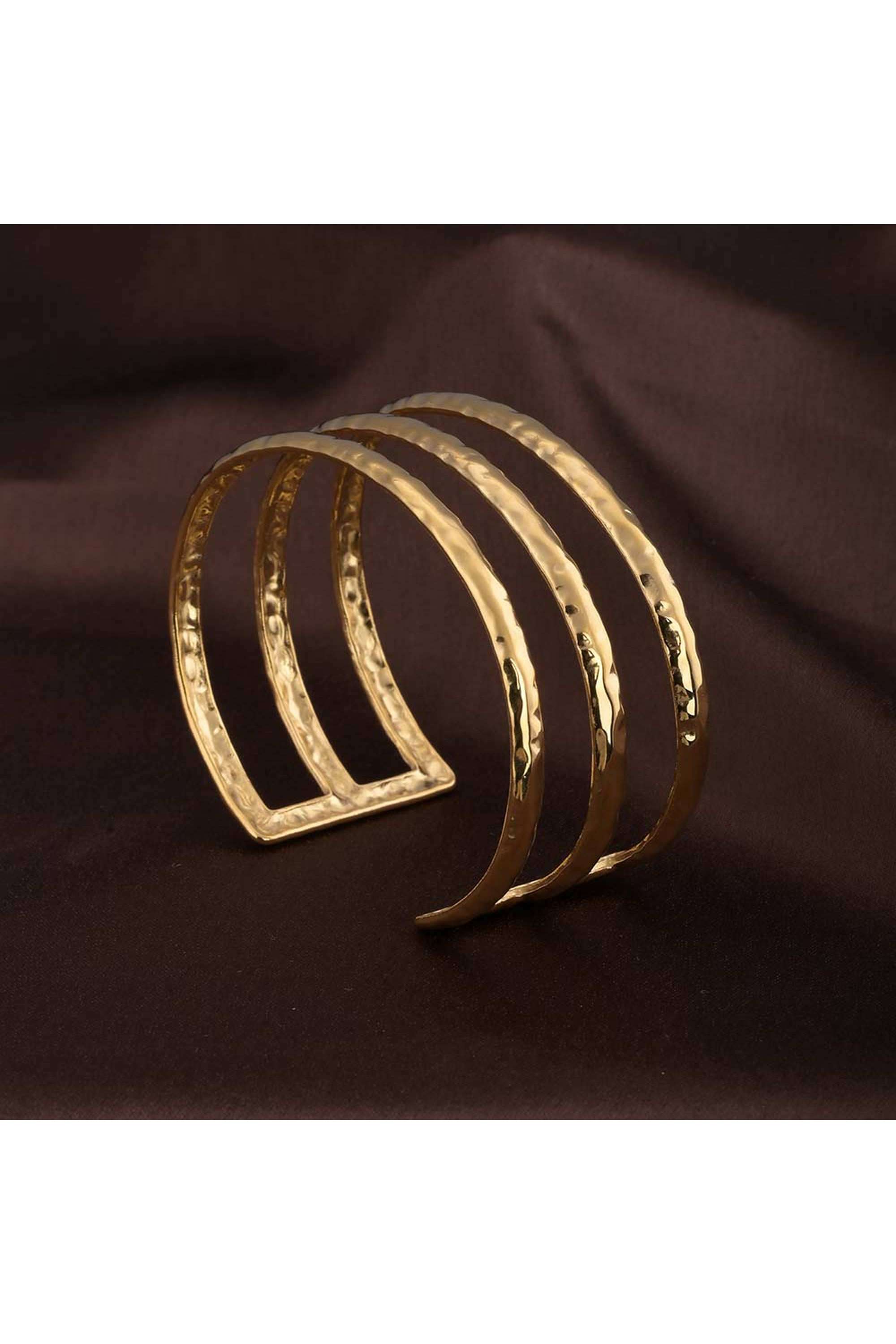 Three-Layer-Sleek-Gold-Cuff-Bracelet-for-Womens-Waterproof-&-Anti-Tarnish