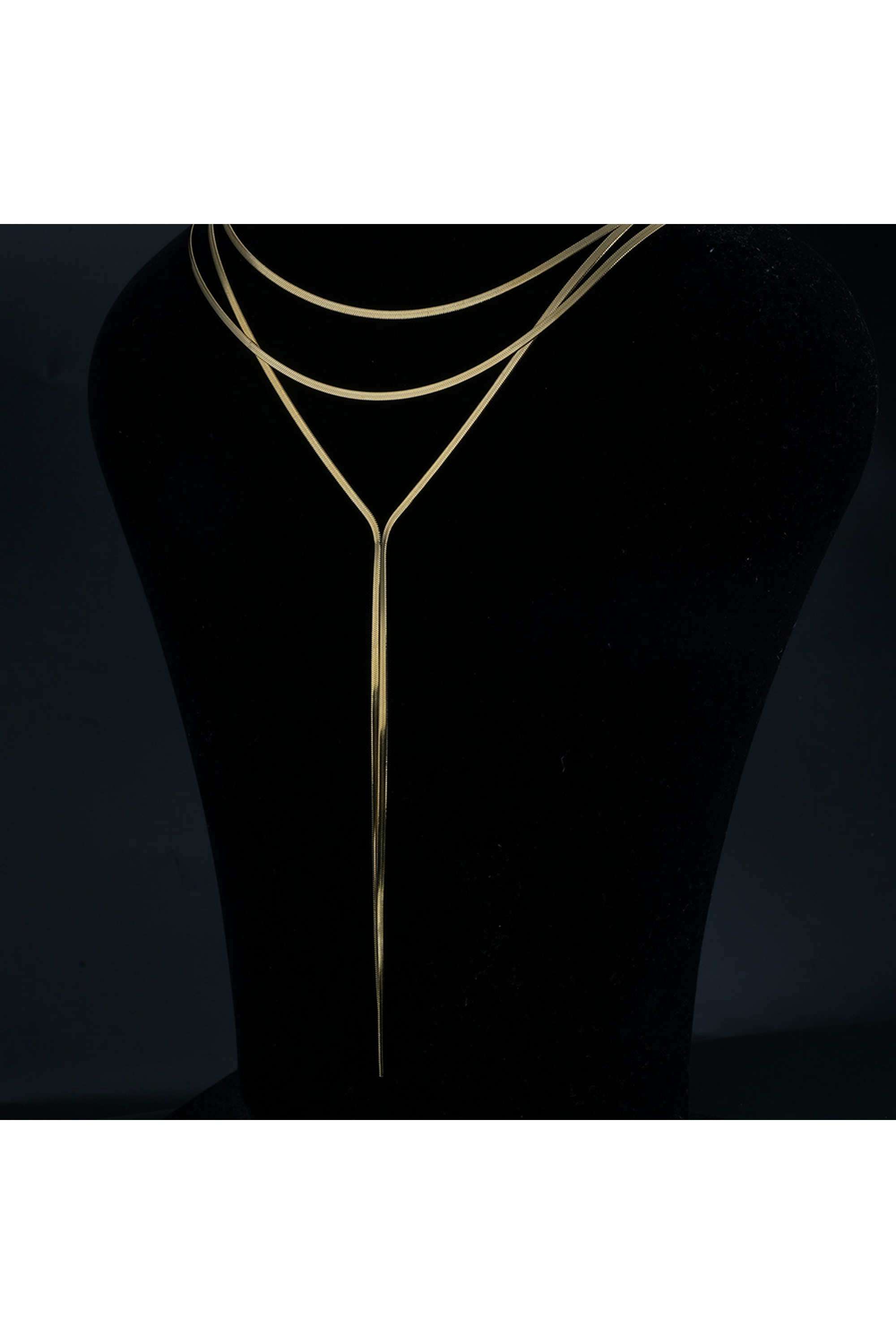 18k-Gold-Plated-Multi-Stand-Gold-Necklace-for-Womens-Waterproof-&-Anti-Tarnish