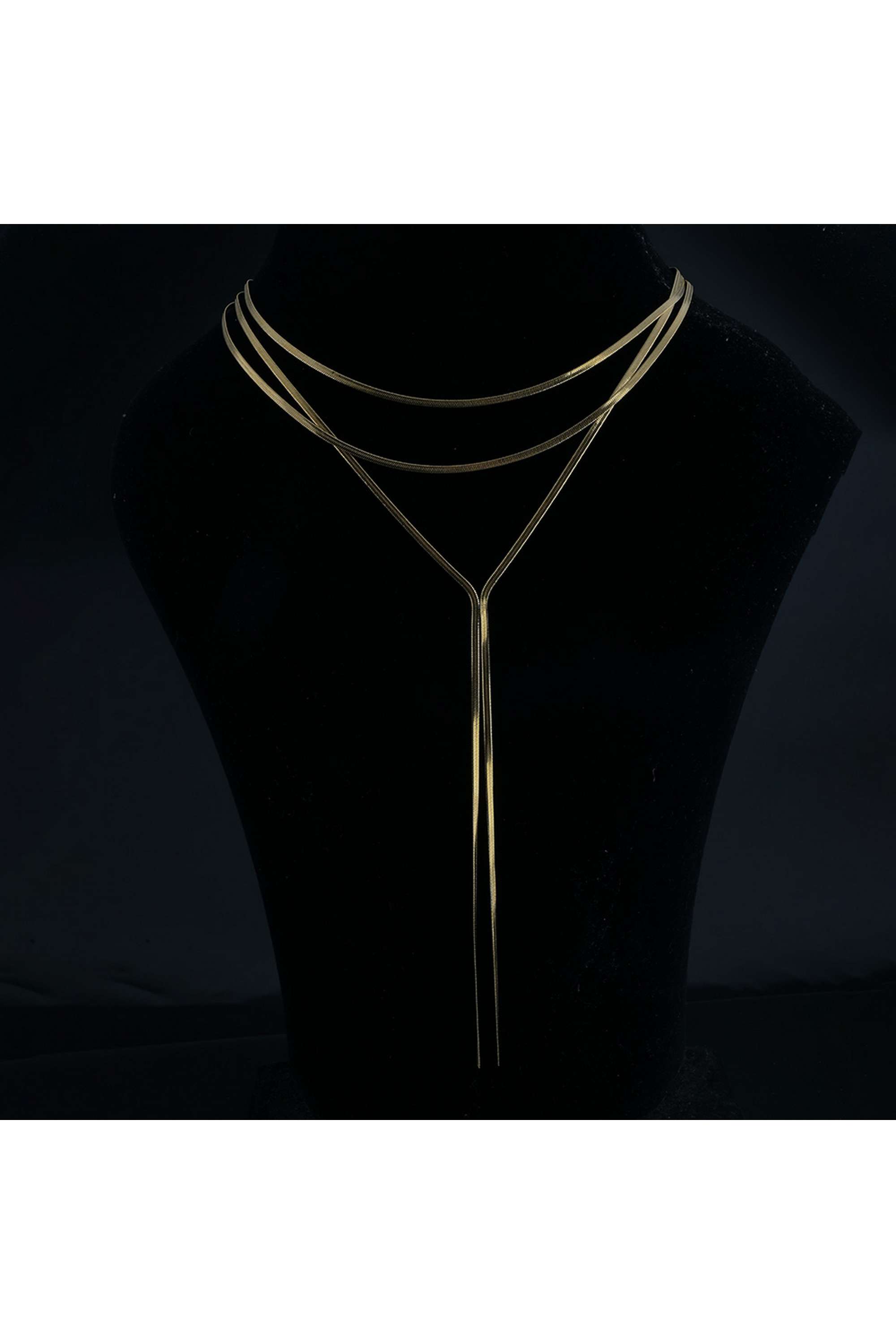 18k-Gold-Plated-Multi-Stand-Gold-Necklace-for-Womens-Waterproof-&-Anti-Tarnish