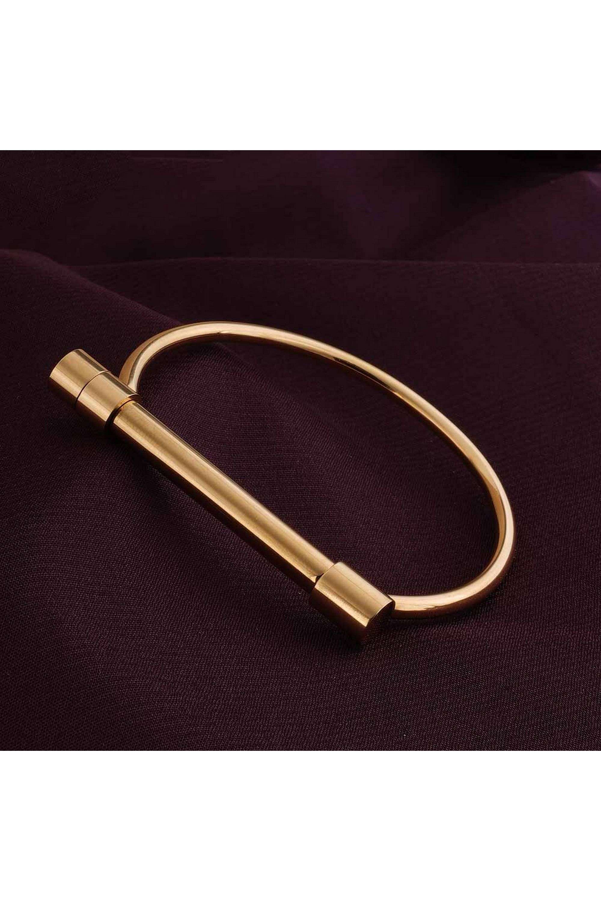 Golden-Bar-Bangle-Bracelet-for-Womens---Waterproof-&-Anti-Tarnish
