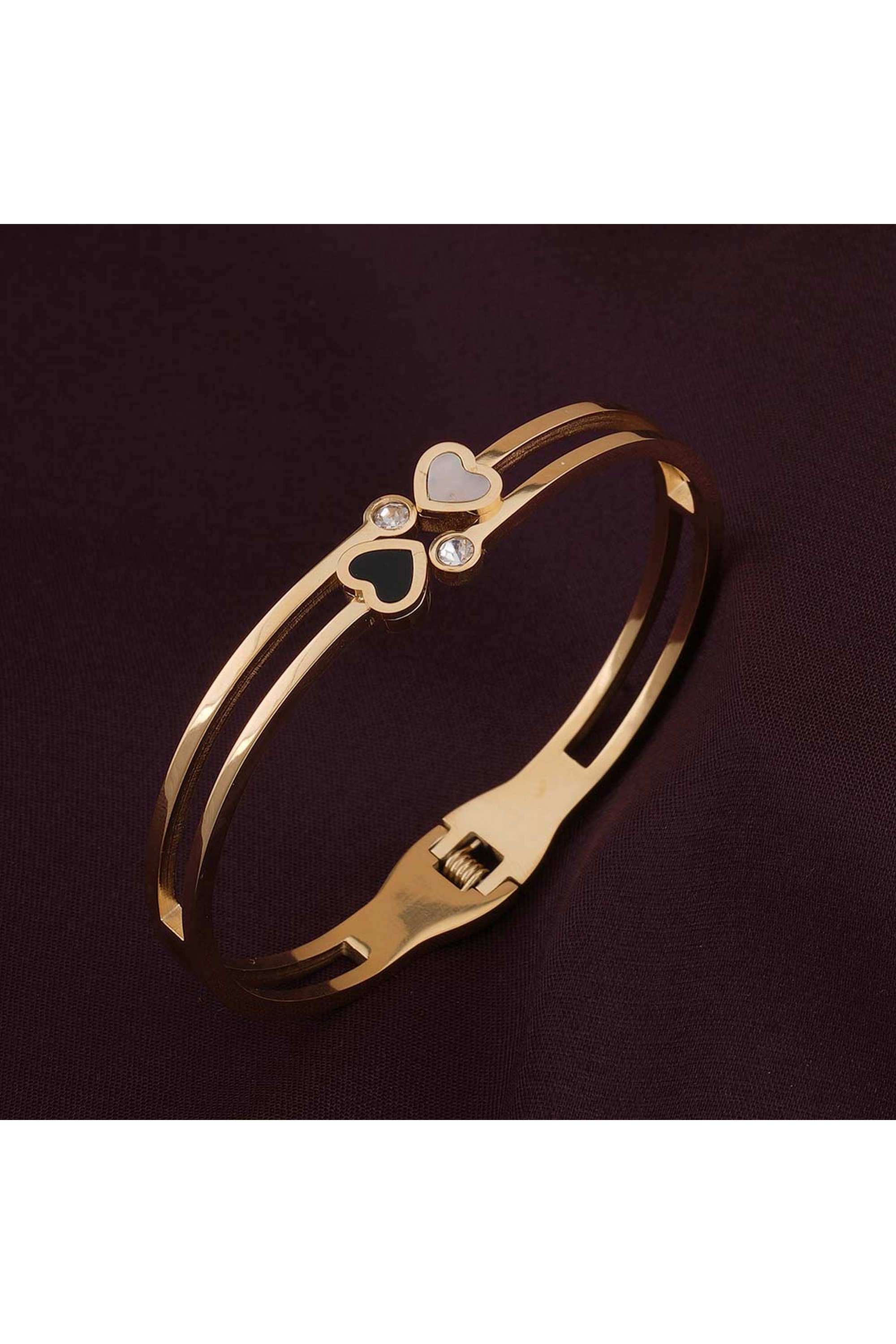 Heart-Of-Gold-Bracelet-for-Womens---Waterproof-&-Anti-Tarnish