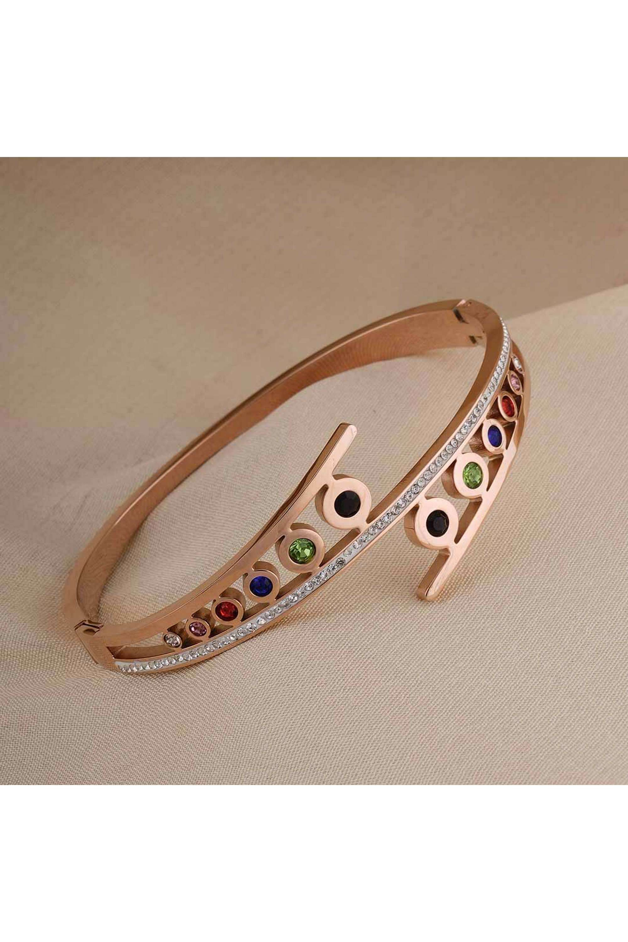 Multicolored-Gemstone-Bracelet-for-Womens---Waterproof-&-Anti-Tarnish