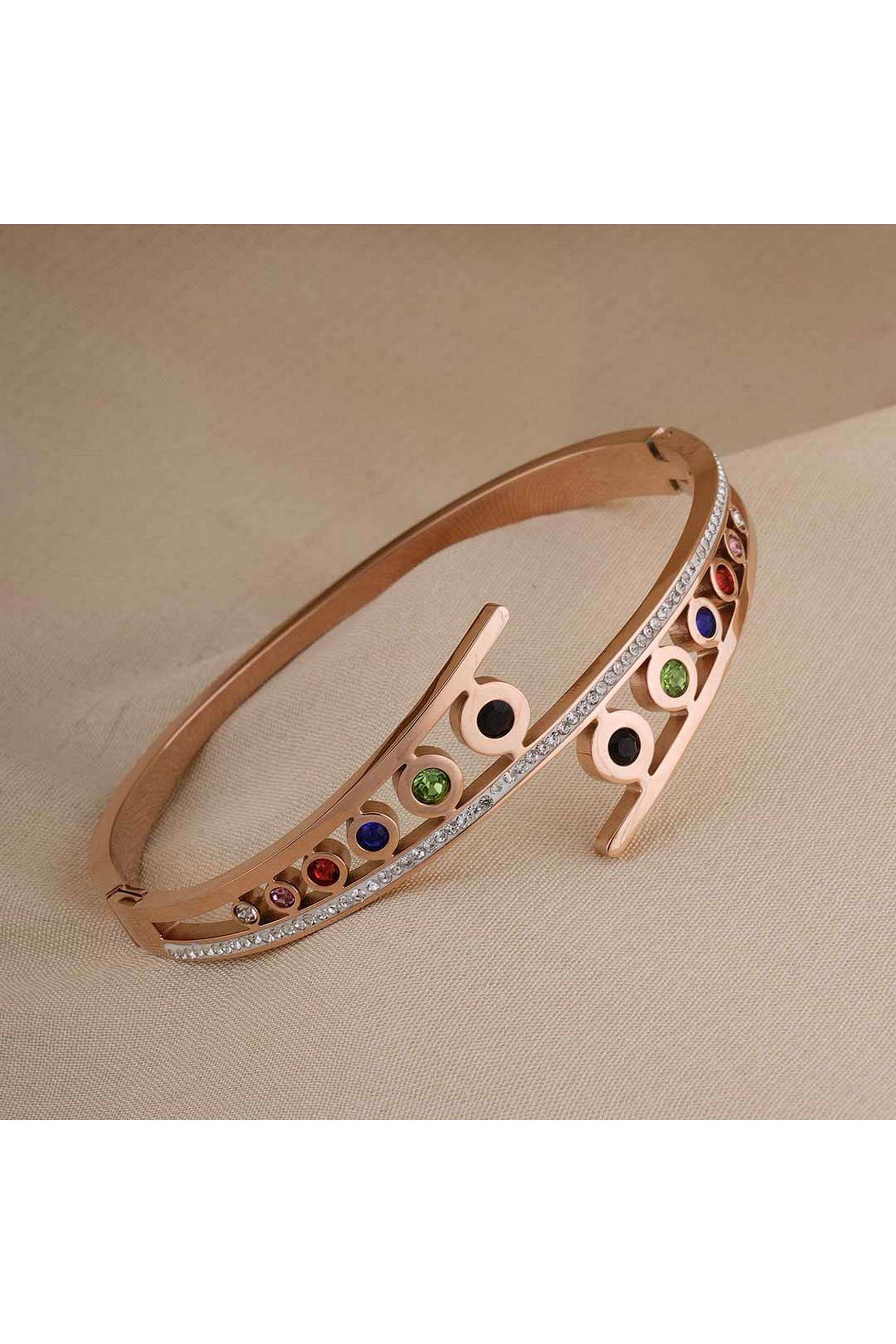 Multicolored-Gemstone-Bracelet-for-Womens---Waterproof-&-Anti-Tarnish