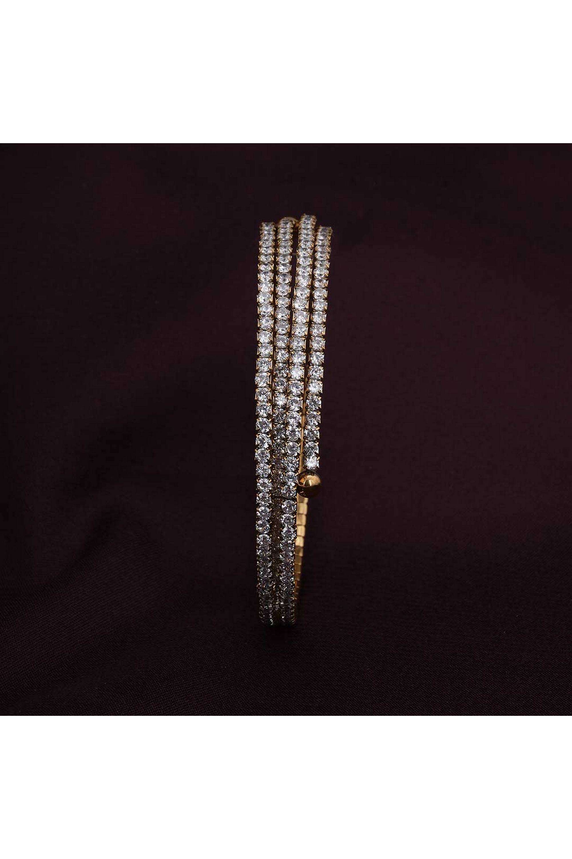Golden-Spiral-Stone-Bracelet-for-Womens---Waterproof-&-Anti-Tarnish