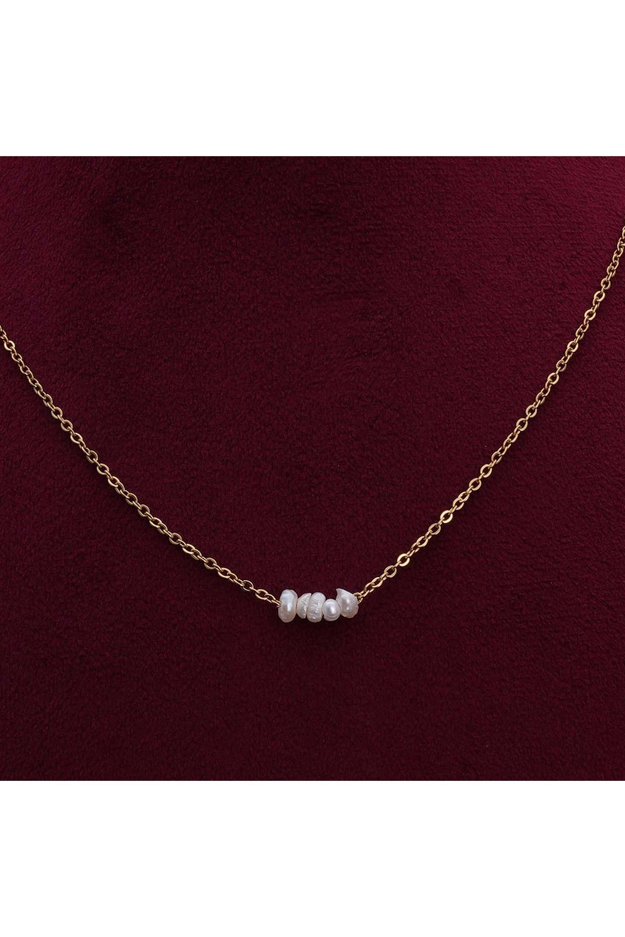 Pearl-Charm-Gold-Necklace-for-Womens---Waterproof-&-Anti-Tarnish