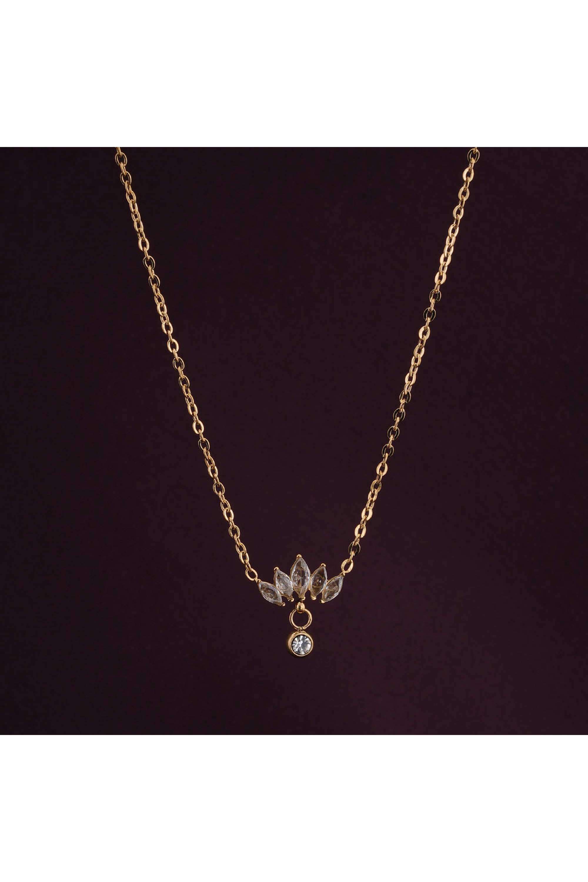 Floral-Fantasy-Gold-Necklace-for-Womens---Waterproof-&-Anti-Tarnish