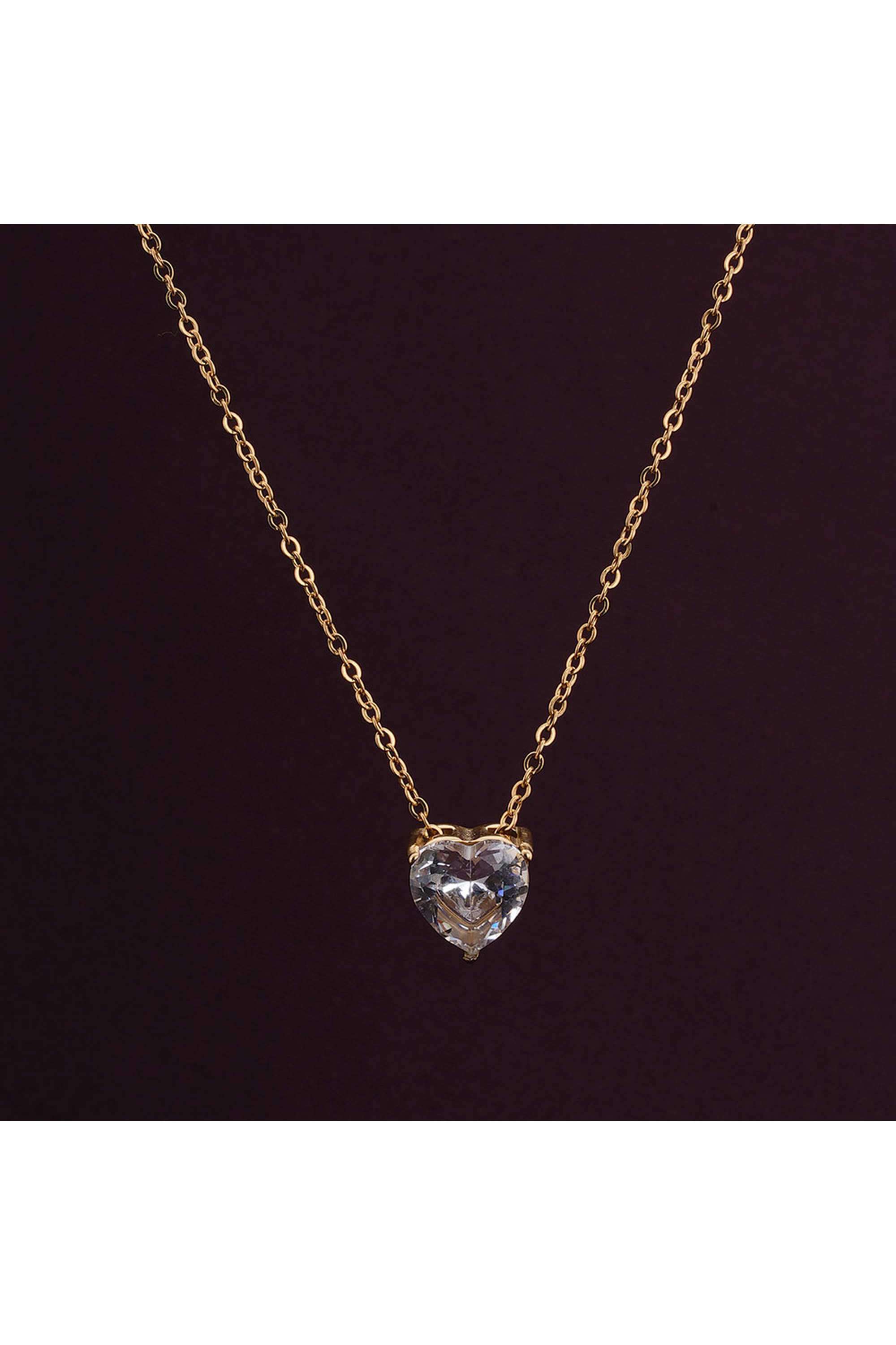 Sparkling-Hearts-Gold-Necklace-for-Womens---Waterproof-&-Anti-Tarnish