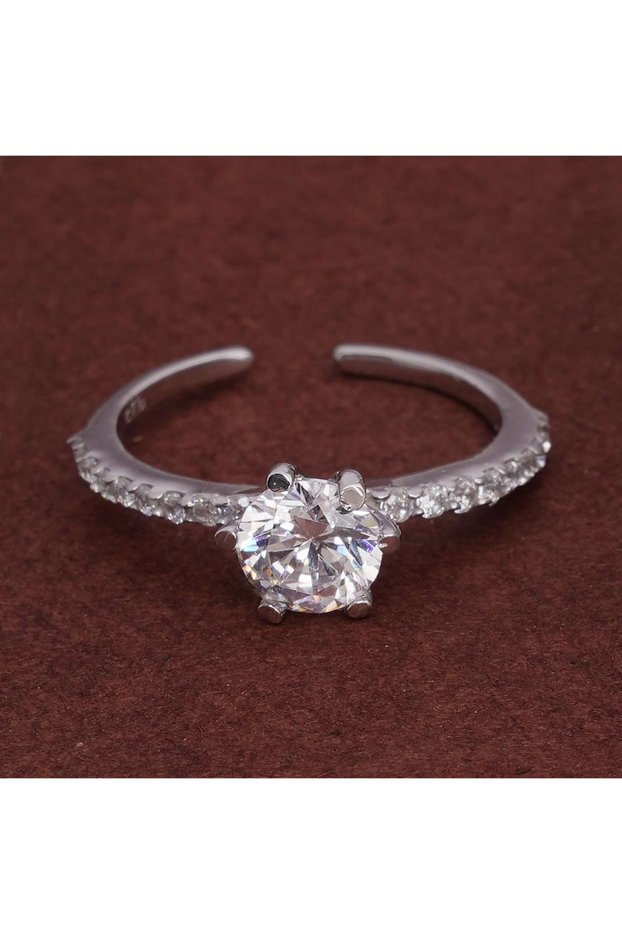 925-Sterling-Silver-Bound-by-Love-925-silver-Ring-for-Womens---Size-A