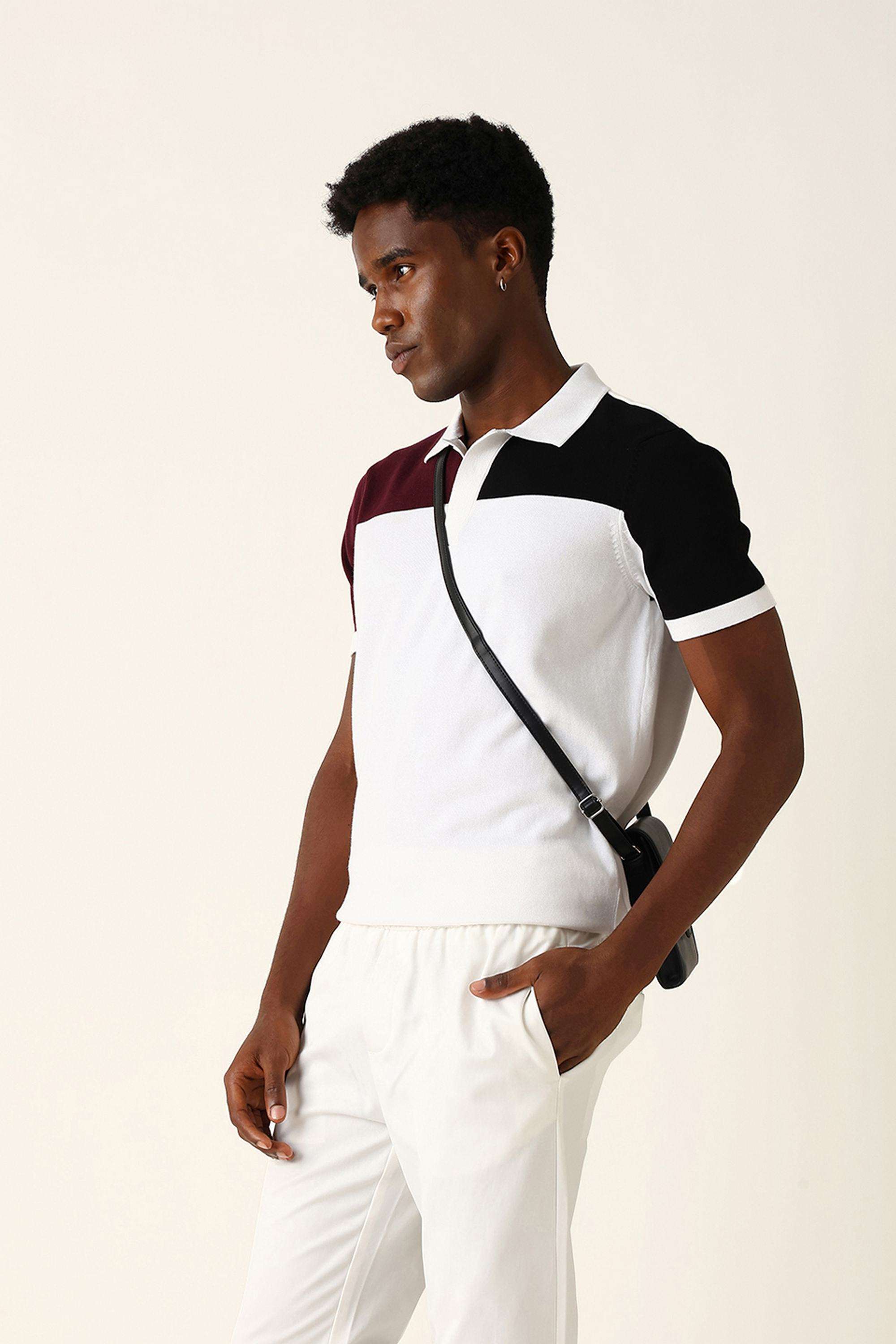 Solid-Cotton-Polo-Men-s-T-Shirt
