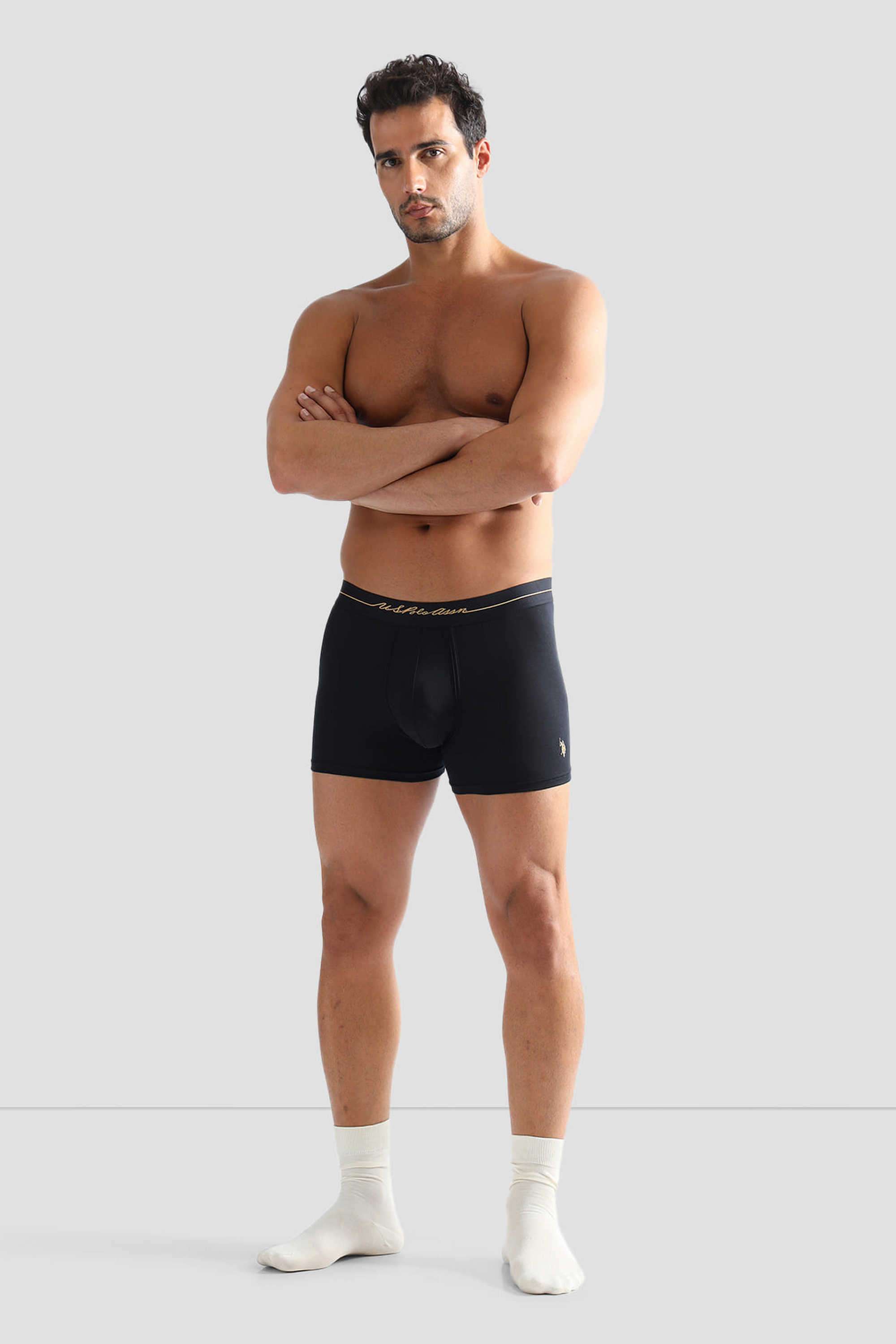Solid-Cotton-Regular-Fit-Men-s-Trunks