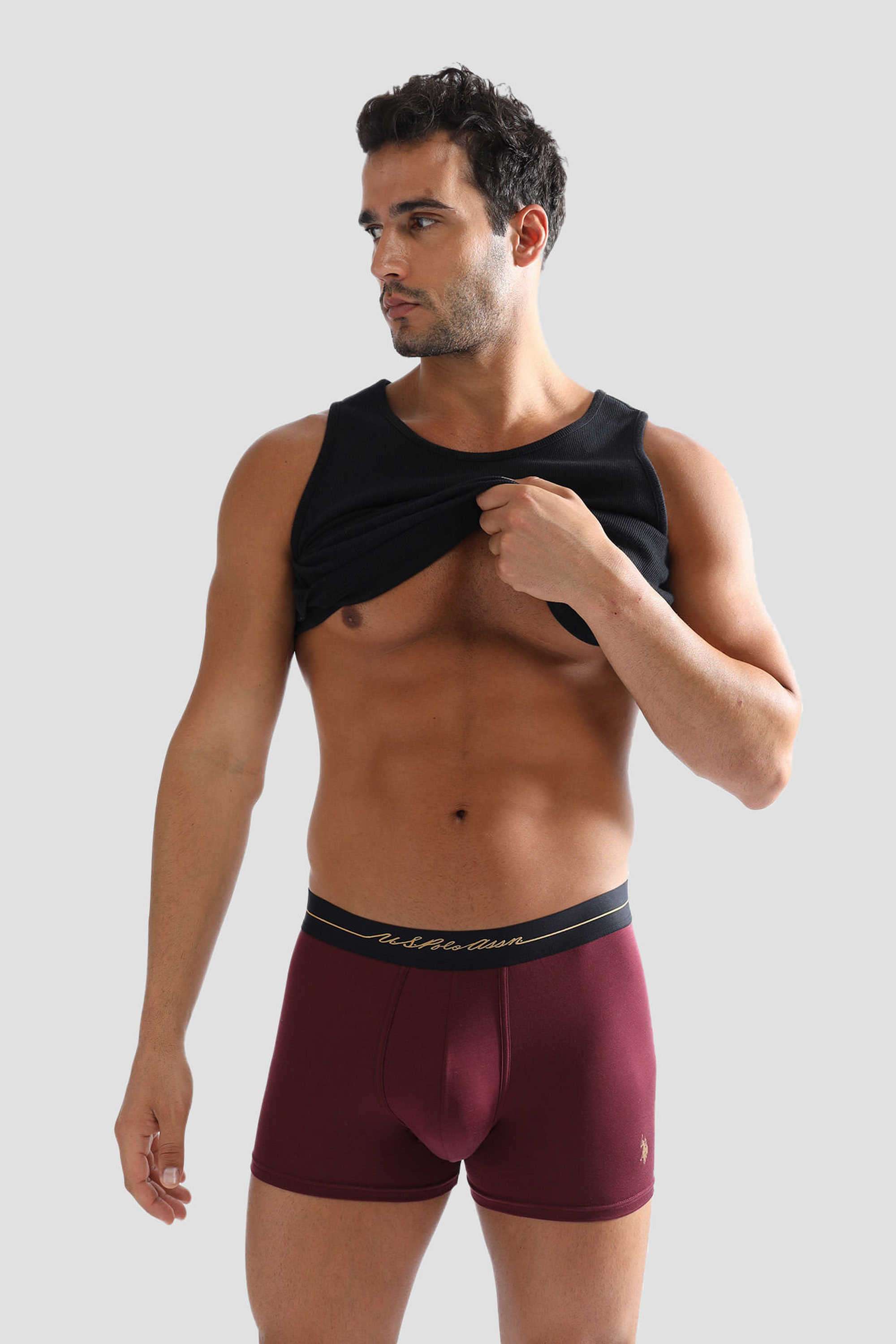 Solid-Cotton-Regular-Fit-Men-s-Trunks