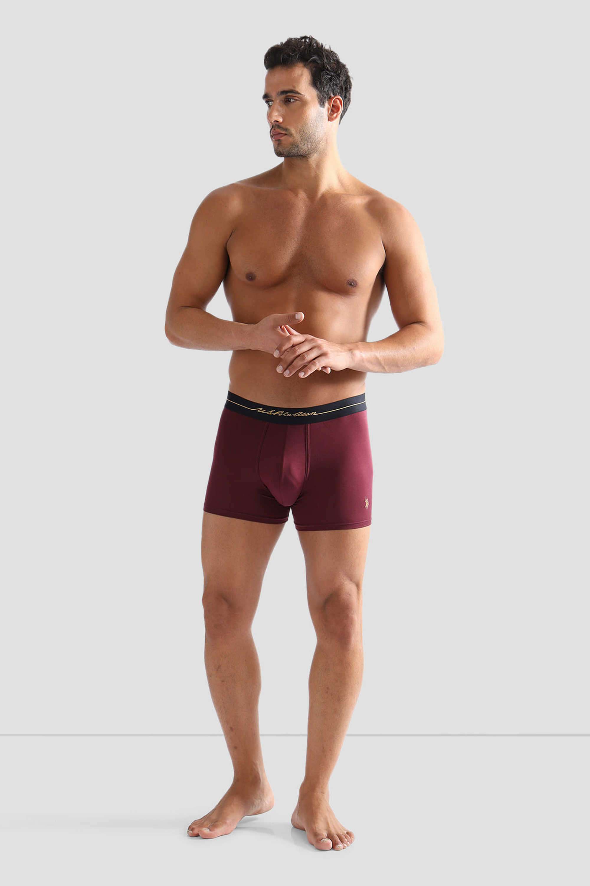 Solid-Cotton-Regular-Fit-Men-s-Trunks