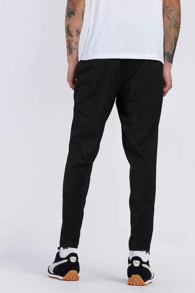 Solid-Polyester-Regular-Fit-Men-s-Track-Pants