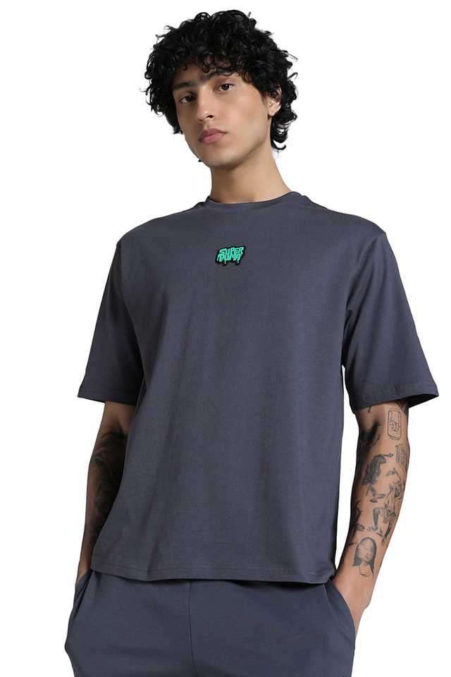 Solid-Cotton-Round-Neck-Men-s-T-Shirt