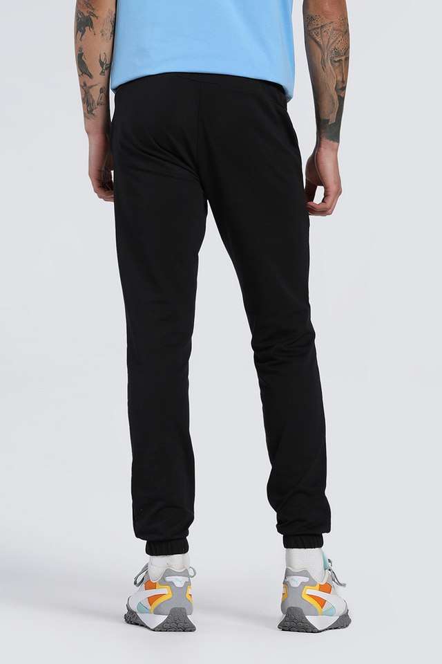 Solid-Cotton-Regular-Fit-Men-s-Track-Pants