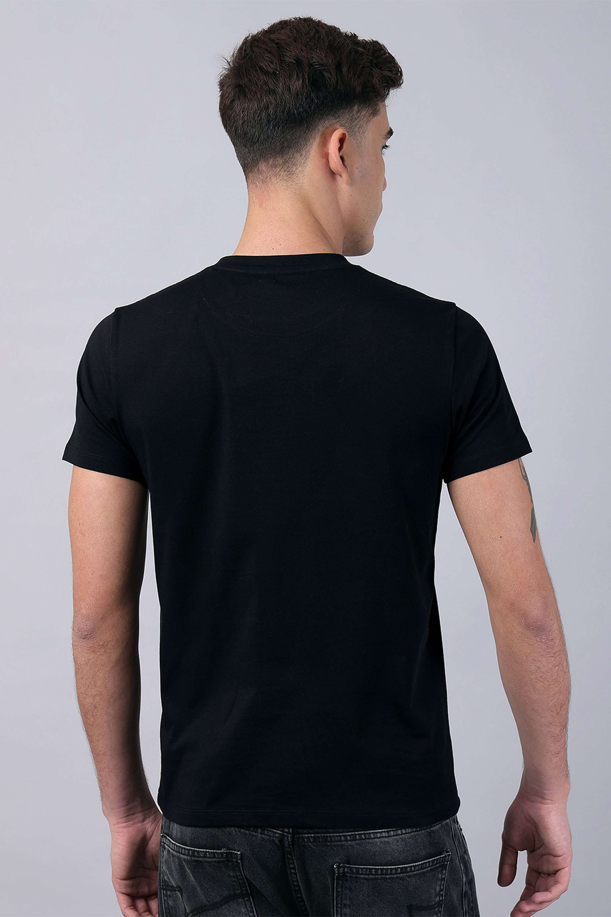 Printed-Collared-Cotton-Men-s-Casual-Wear-T-Shirt