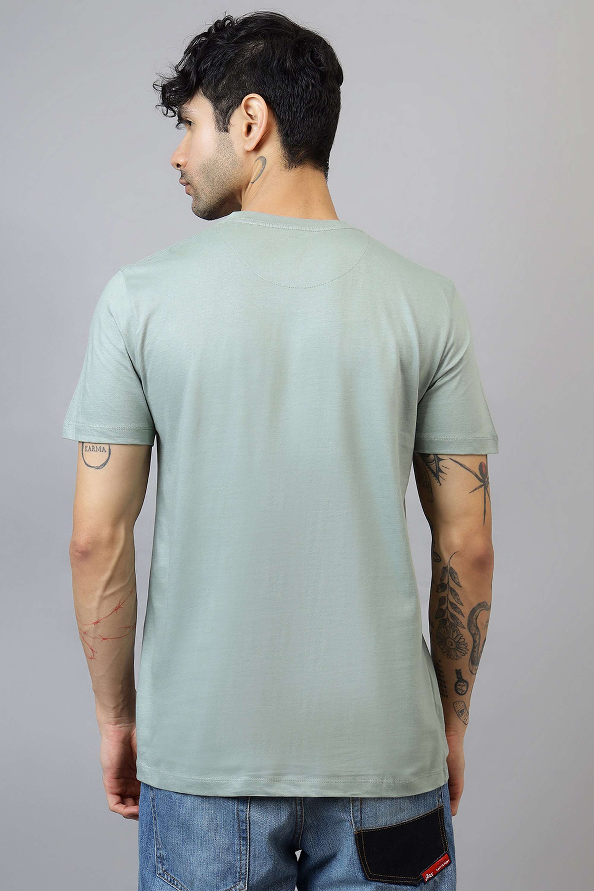 Printed-Collared-Cotton-Men-s-Casual-Wear-T-Shirt