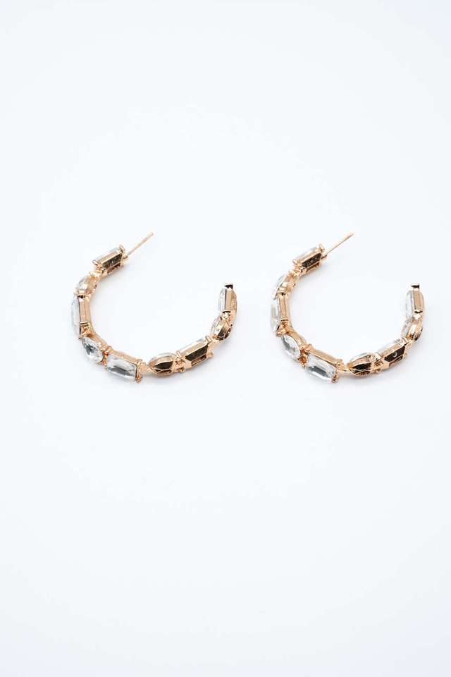 Metal-Alloy-Cubic-Zirconia-Earrings