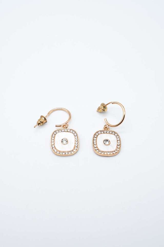Metal-Alloy-Cubic-Zirconia-Earrings