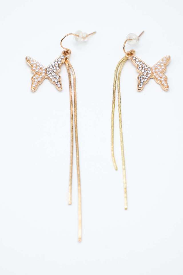 Metal-Alloy-Cubic-Zirconia-Earrings