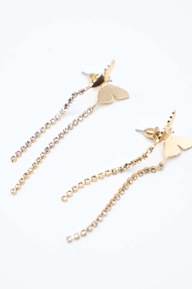 Metal-Alloy-Cubic-Zirconia-Earrings