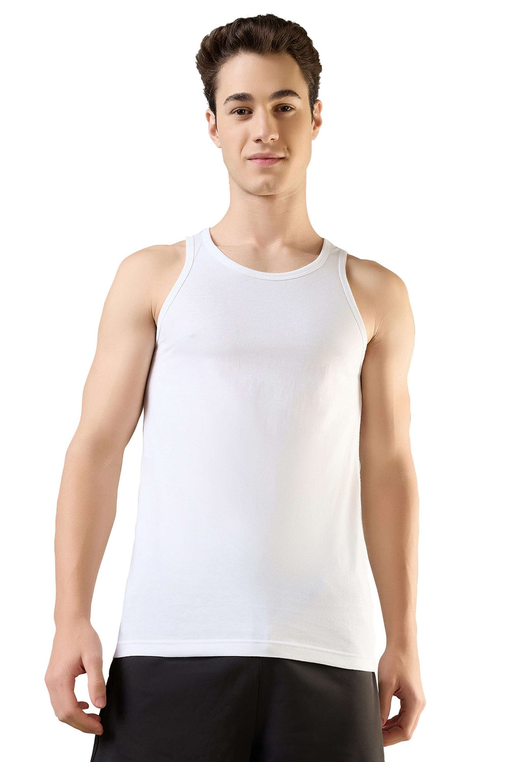 Solid-Cotton-Regular-Fit-Men-s-Vests
