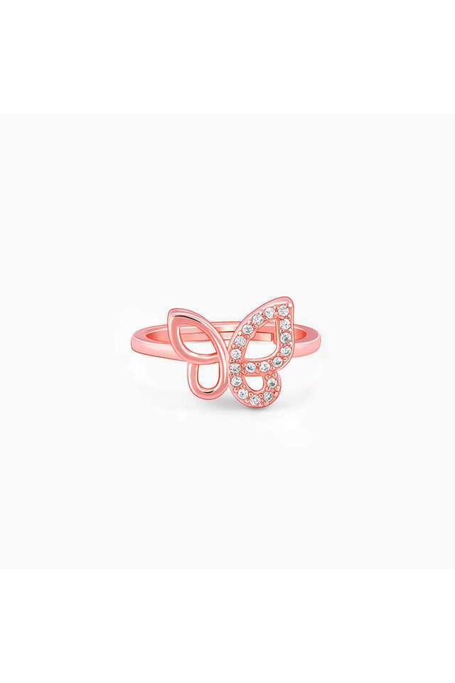 Rose-Gold-Zircon-Studded-Butterfly-Ring