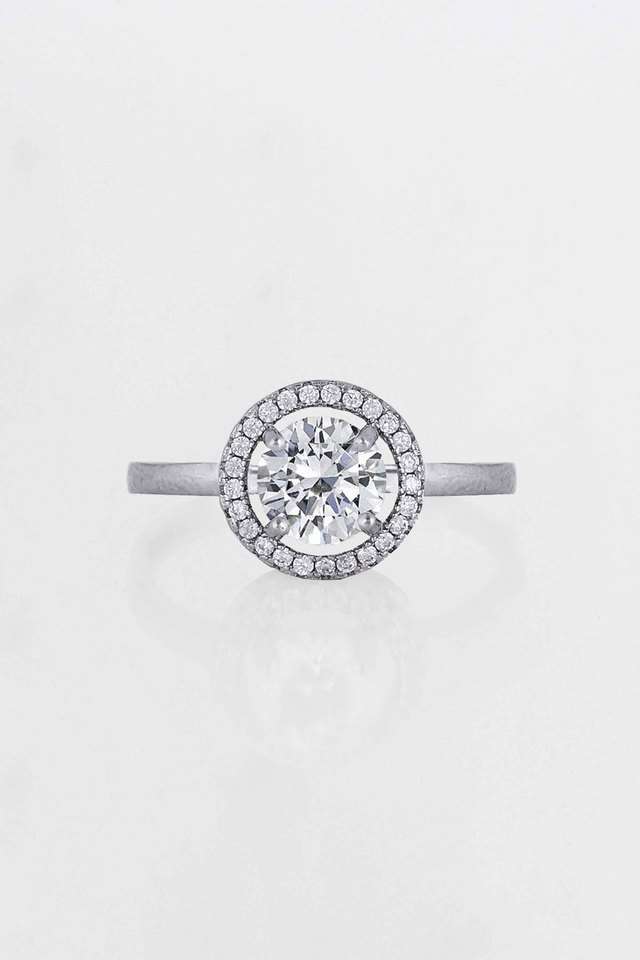 Cubic-Zirconia-Silver-Adjustable-Womens-Ring