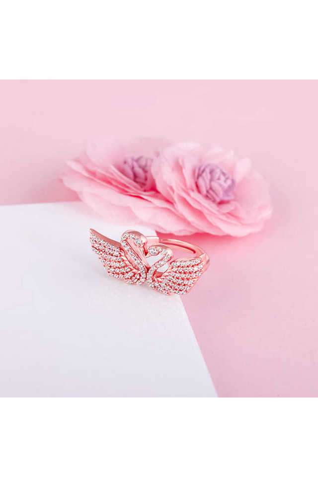 Rose-Gold-Swim-In-Love-Adjustable-Ring