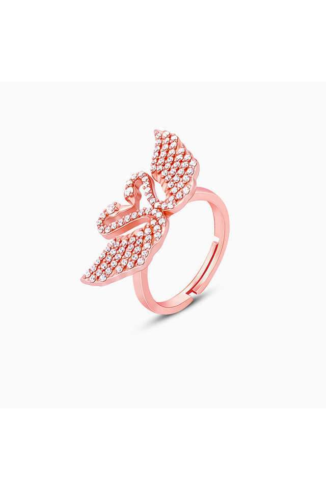 Rose-Gold-Swim-In-Love-Adjustable-Ring