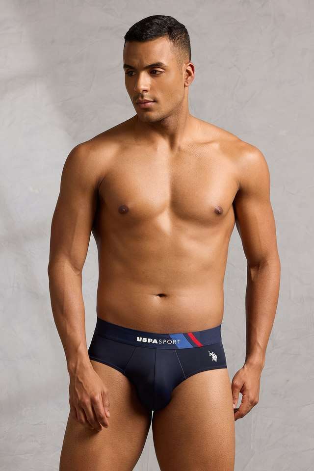 Solid-Nylon-Regular-Fit-Men-s-Trunk