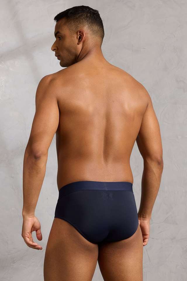 Solid-Nylon-Regular-Fit-Men-s-Trunk