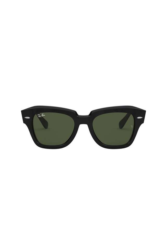 Unisex-Full-Rim-Non-Polarized-Square-Sunglasses---0RB2186