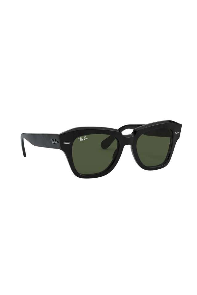 Unisex-Full-Rim-Non-Polarized-Square-Sunglasses---0RB2186