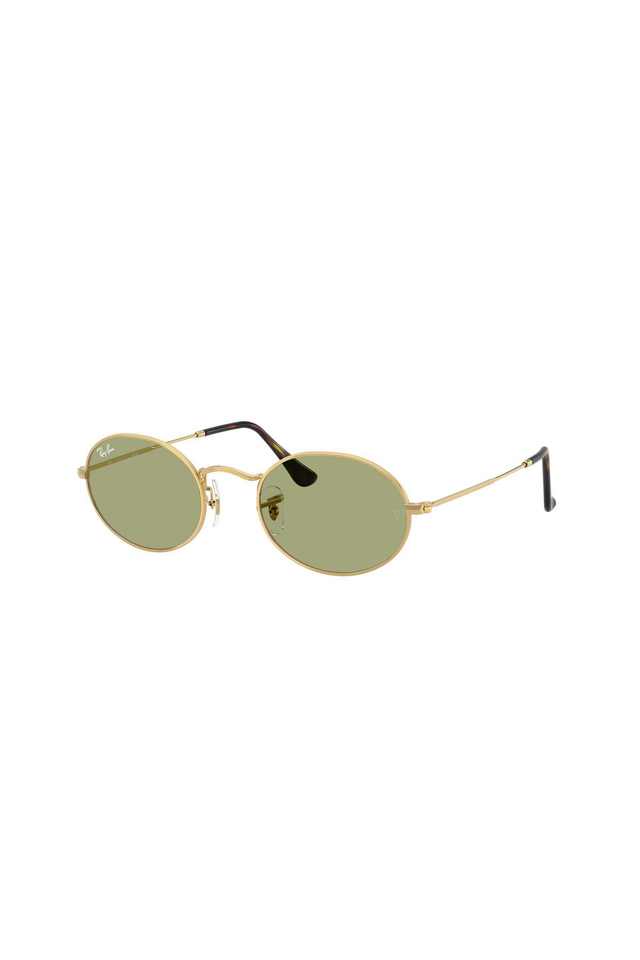 Unisex-Full-Rim-Non-Polarized-Oval-Sunglasses---0RB3547
