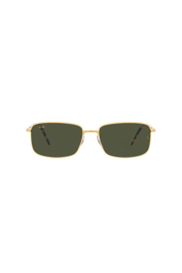 Unisex-Full-Rim-Non-Polarized-Rectangular-Sunglasses---0RB3717