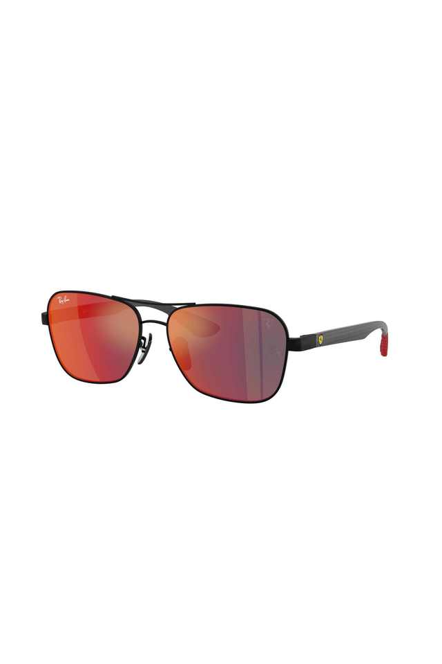 Unisex-Full-Rim-Non-Polarized-Square-Sunglasses---0RB8336M
