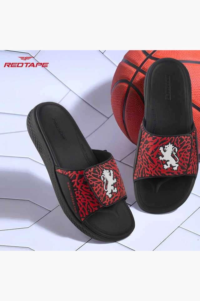 Buy Red Tape Multicolor PVC Slip-on Men's Casual Wear Slides