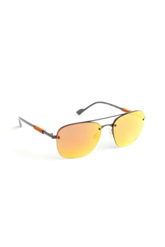 Men-s-Rimless-Non-Polarized-Navigator-Sunglasses