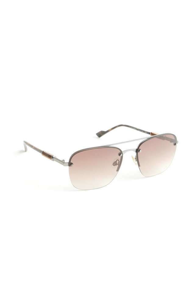 Men-s-Rimless-Non-Polarized-Navigator-Sunglasses