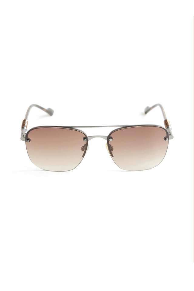 Men-s-Rimless-Non-Polarized-Navigator-Sunglasses