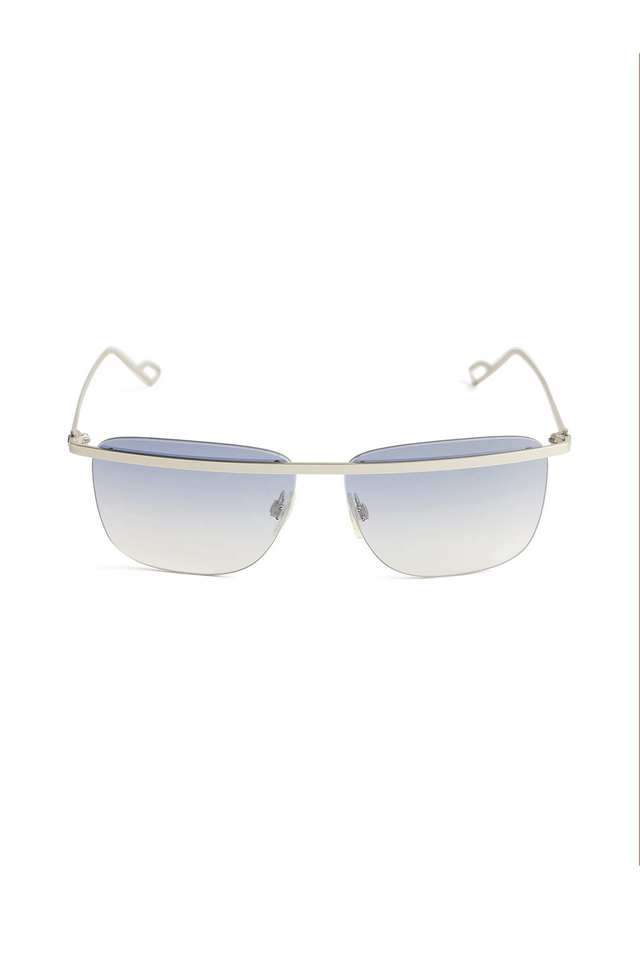 Men-s-Rimless-Non-Polarized-Rectangular-Sunglasses