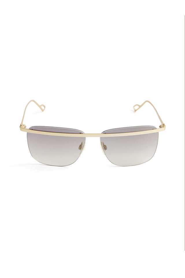 Men-s-Rimless-Non-Polarized-Rectangular-Sunglasses