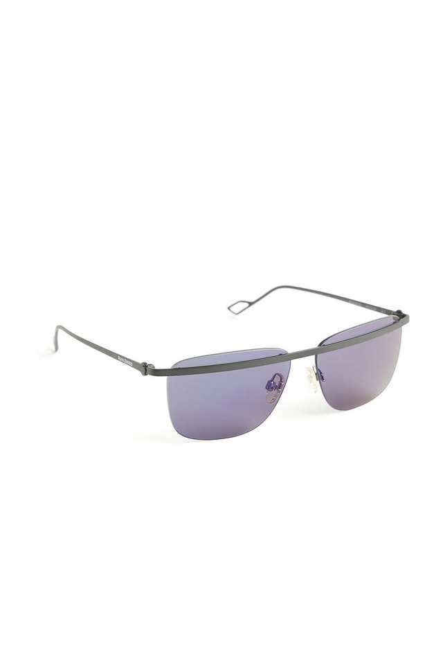 Men-s-Rimless-Non-Polarized-Rectangular-Sunglasses